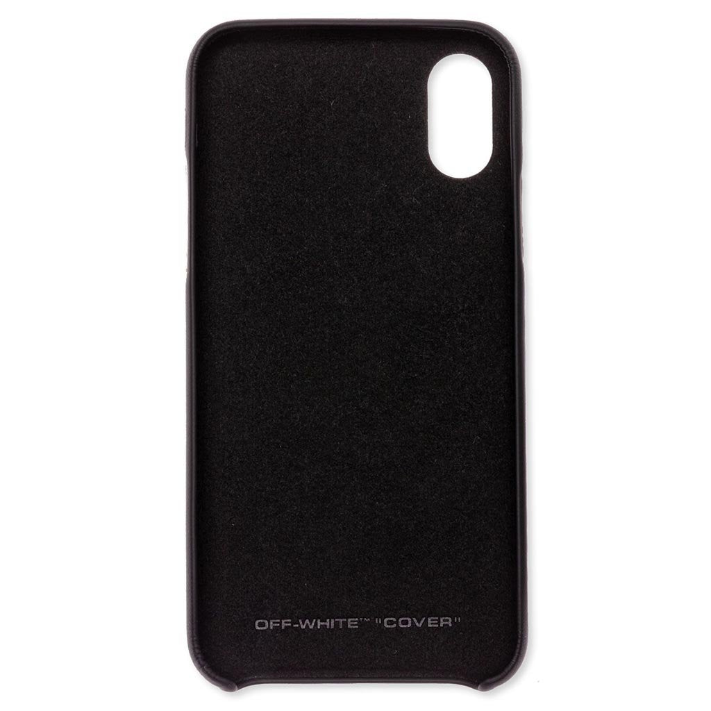 3D Crossed Off IPhone XS Cover - Black/Multi