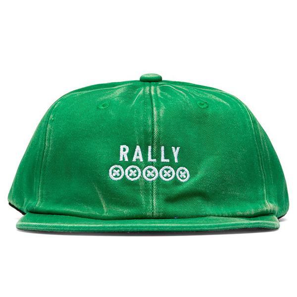 6 Panel Logo Hat - Washed Green