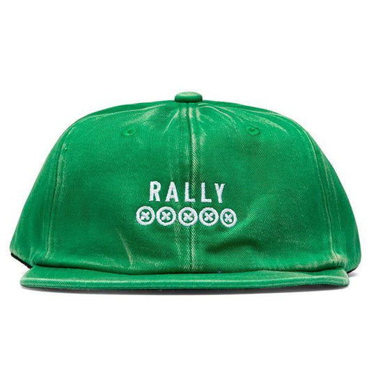 6 Panel Logo Hat - Washed Green