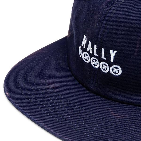 6 Panel Logo Hat - Washed Navy