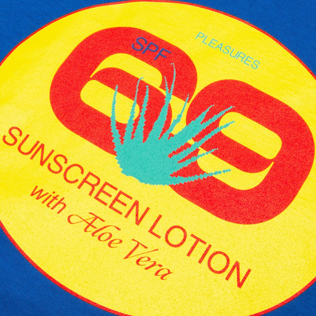 Aloe Vera T-Shirt - Royal Blue