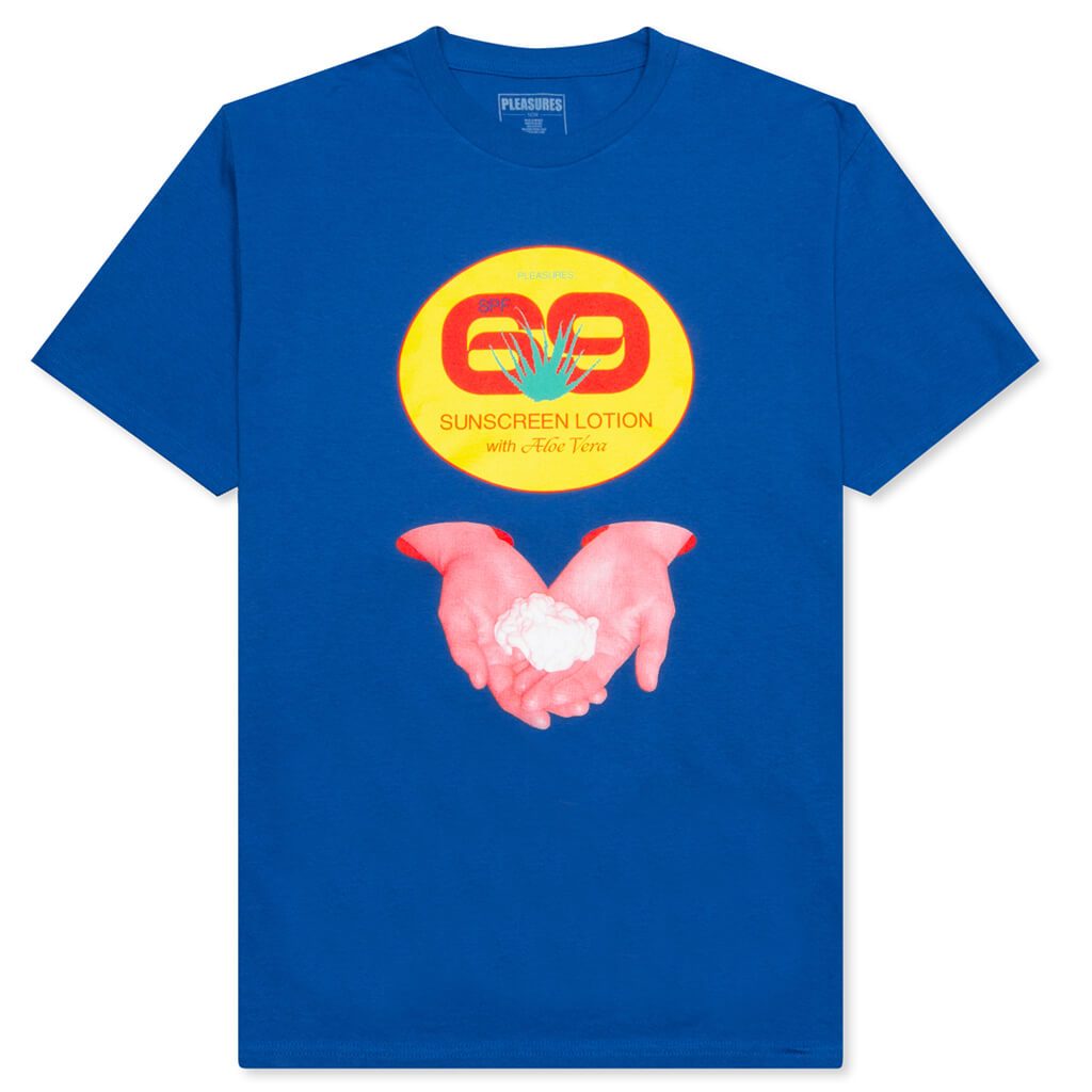 Aloe Vera T-Shirt - Royal Blue