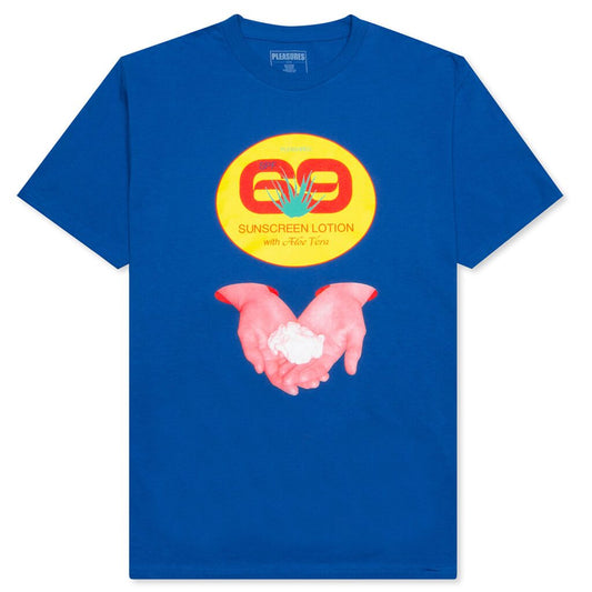 Aloe Vera T-Shirt - Royal Blue