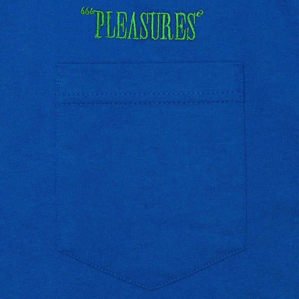 Balance Embroidered Pocket Tee - Royal