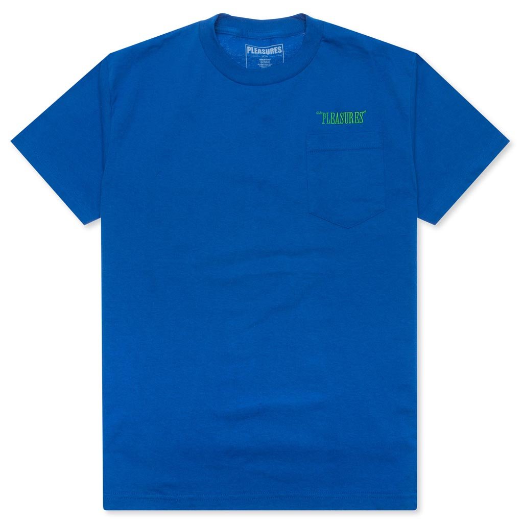 Balance Embroidered Pocket Tee - Royal