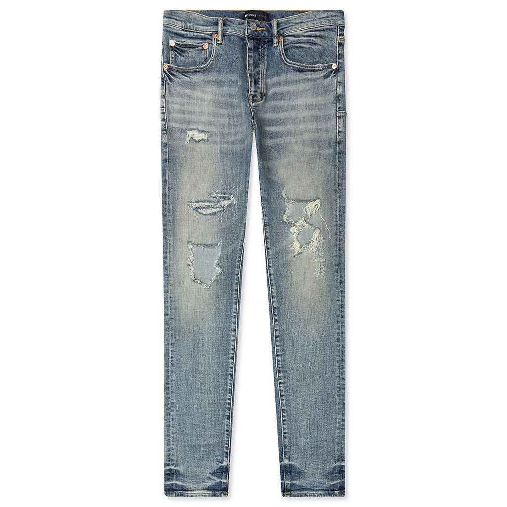 P001 - Light Indigo Distress