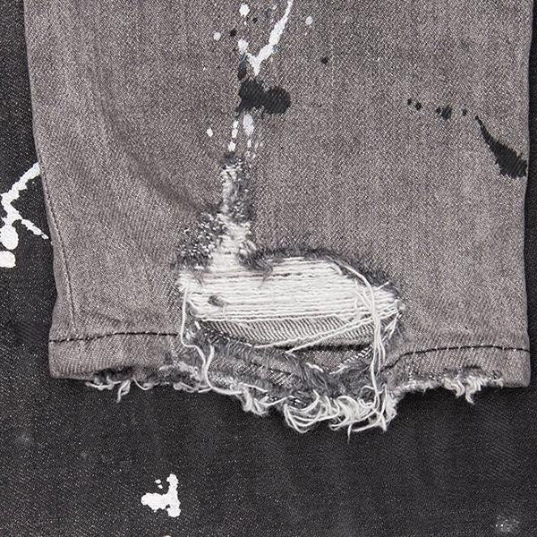 P002 - Bleached Black Raw