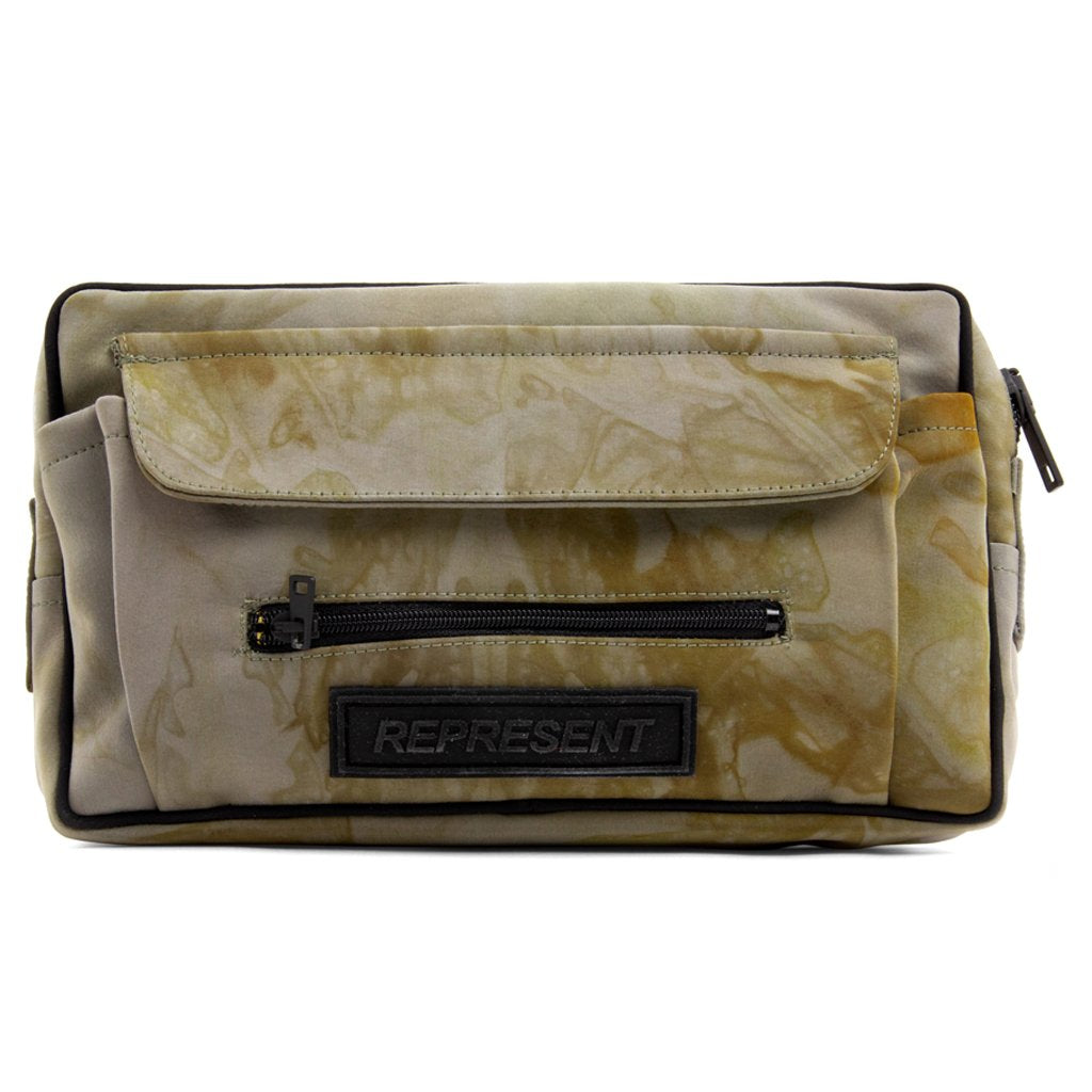 Cross Body Bag - Tan Tie Dye