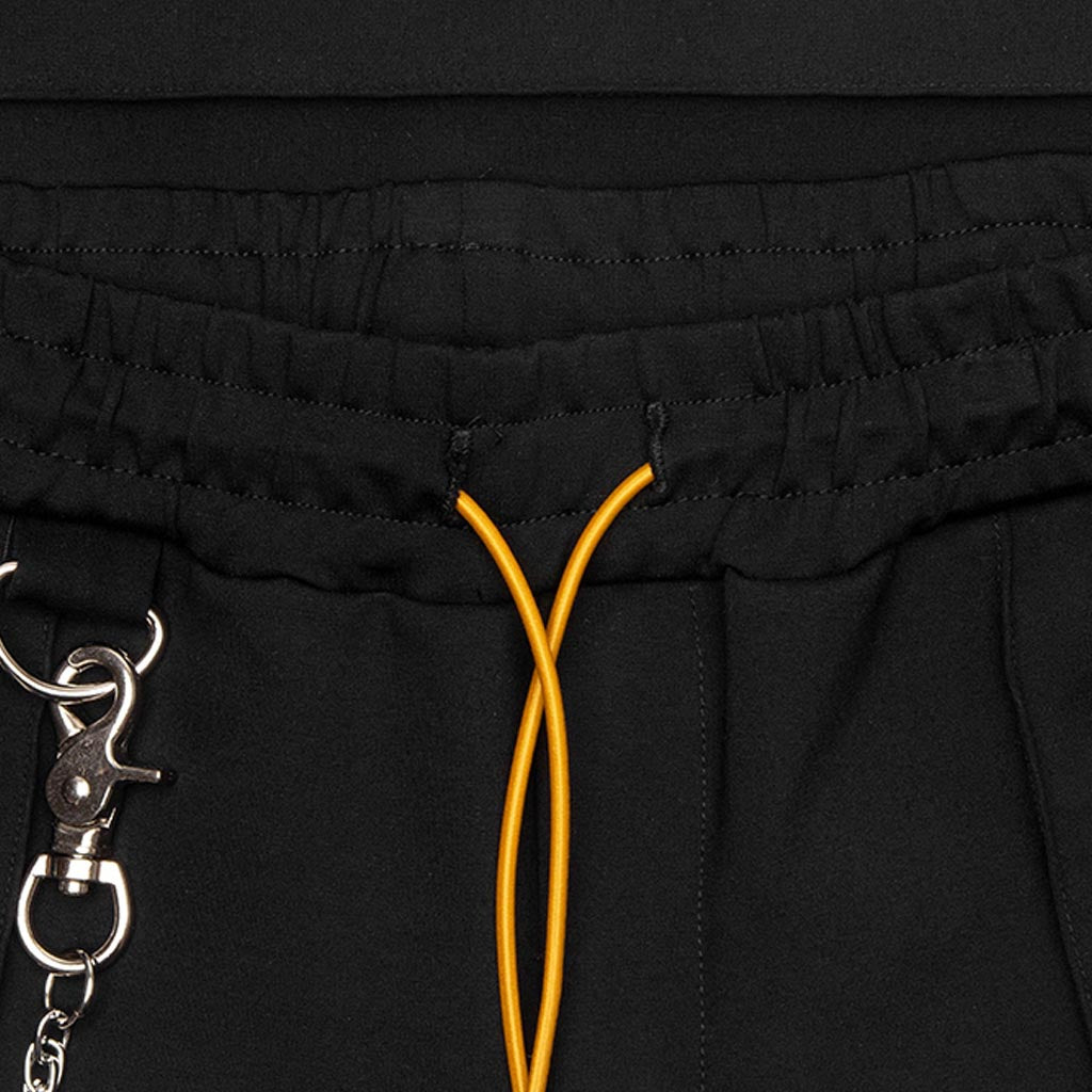 Traxedo Pants W/ Chain - Black