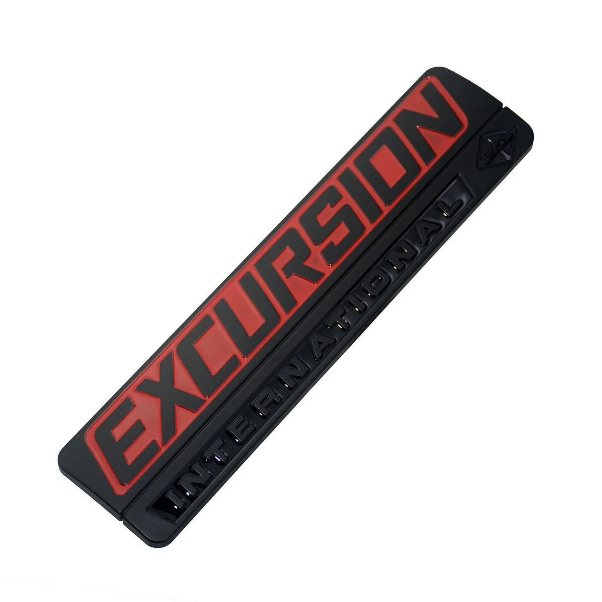 Black Red Front Fender Excursion International Emblem FIT 00-05 Excursion