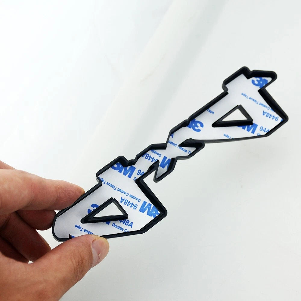 1PC Matte Black Rear 4X4 OVERLAY Emblems Badge Fit for Tacoma Tundra