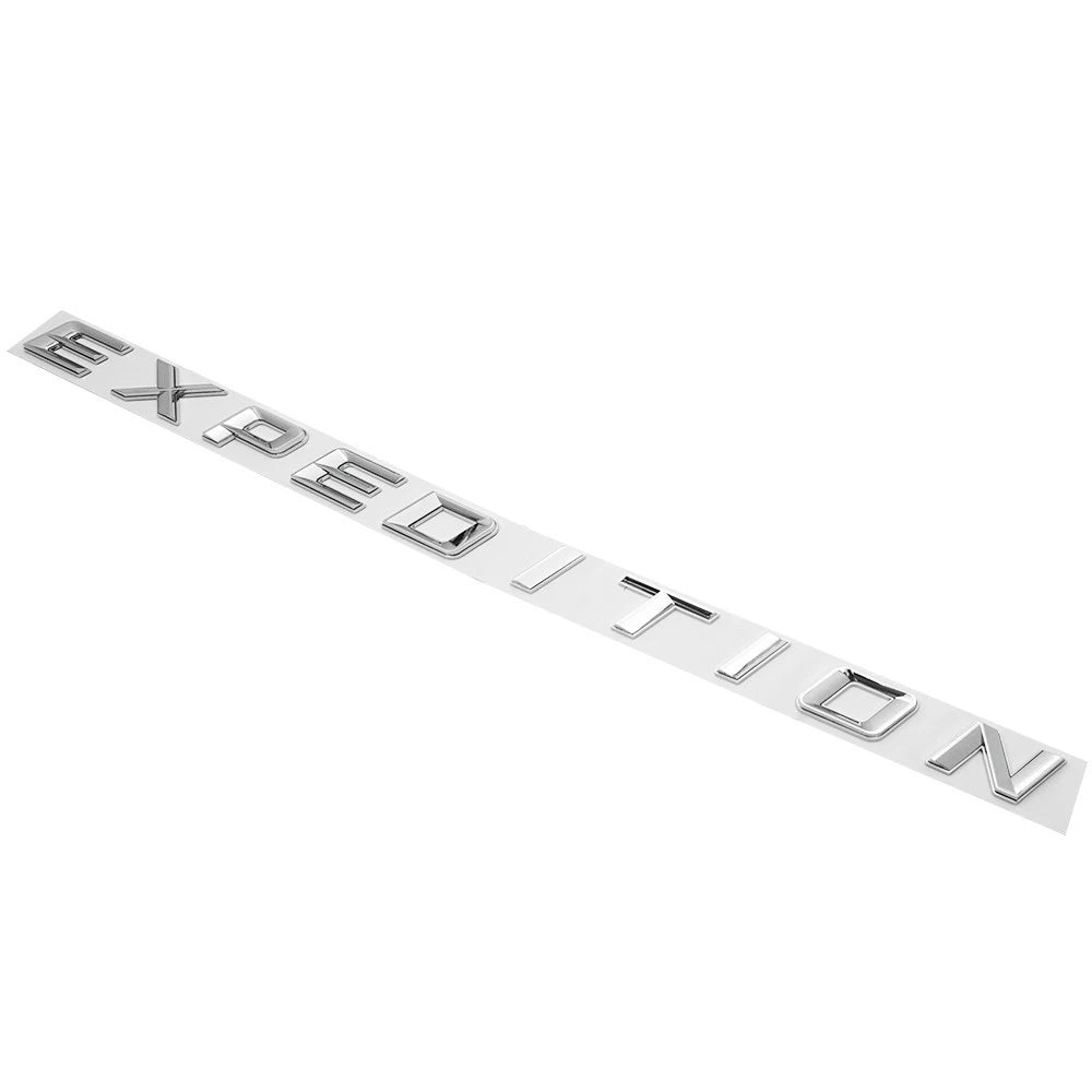 1Pc Chrome Front Hood EXPEDITION Letters Emblem FIT 2018-2022 Expedition