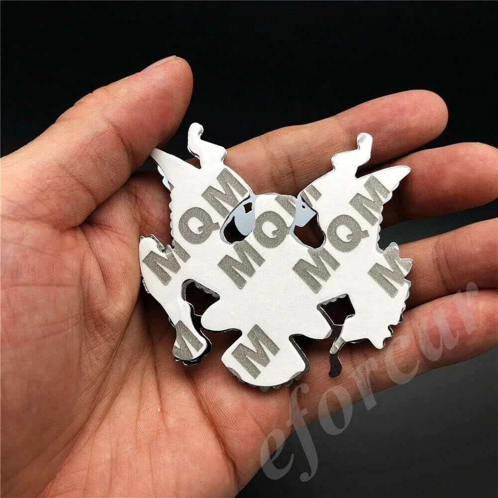 1x US Army Emblem US Military Army Badge US Army Decal Military Army (Silver)