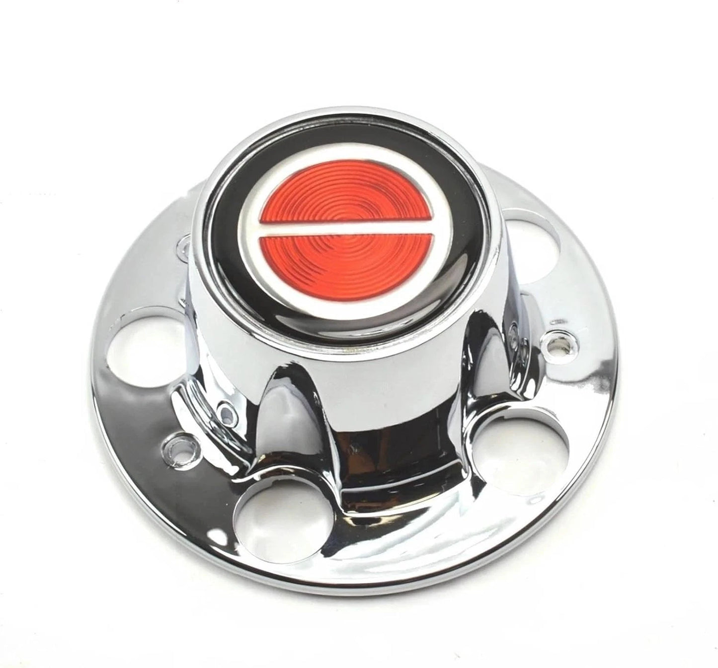 Set of 4 Wheel Hub Center Caps Set for 1984-1997 Ranger Explorer (Silver Red)