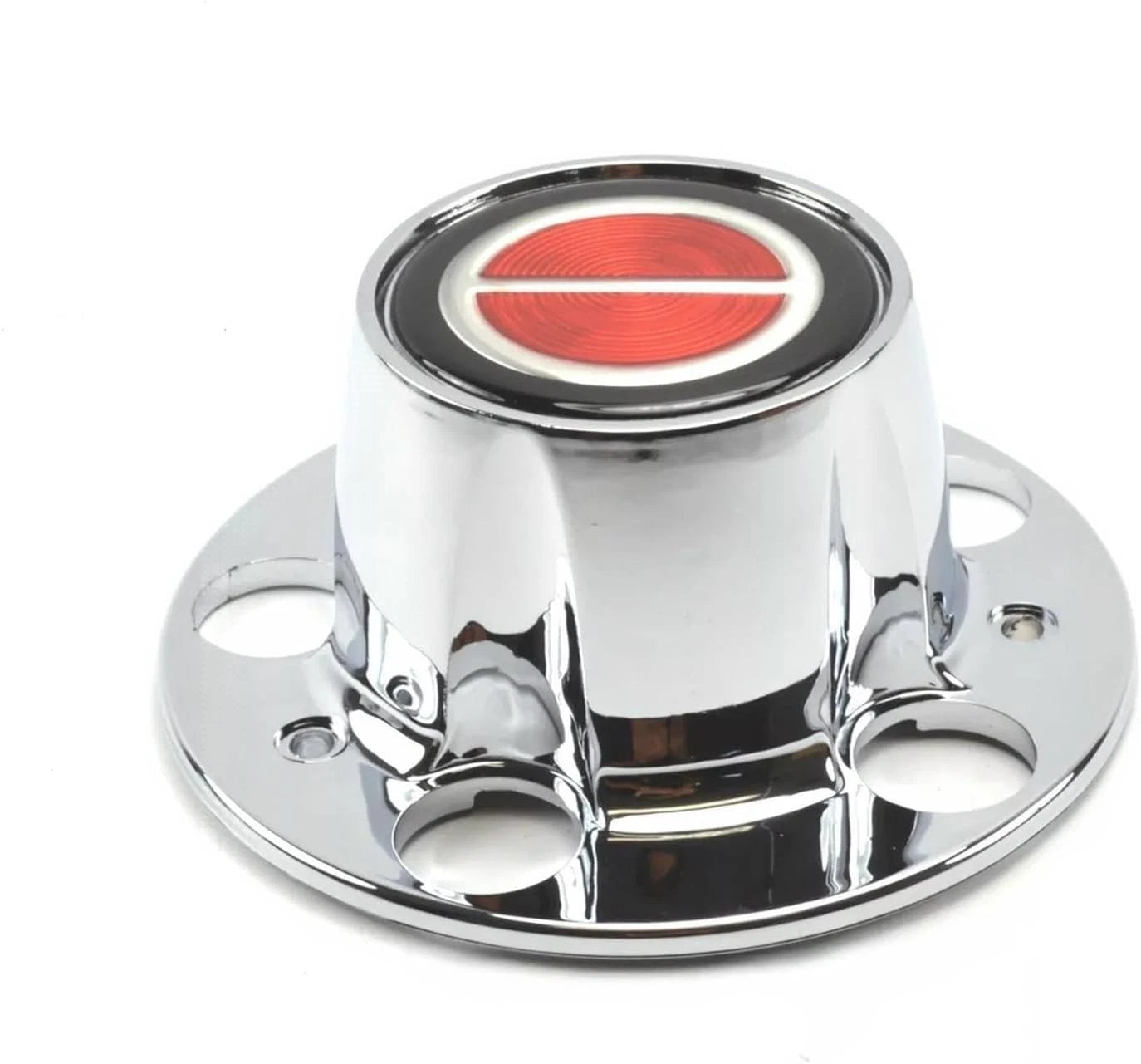 Set of 4 Wheel Hub Center Caps Set for 1984-1997 Ranger Explorer (Silver Red)