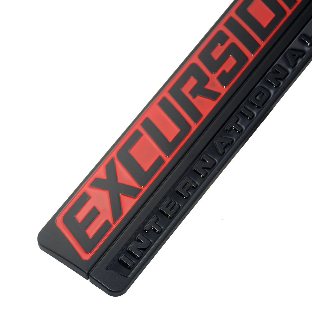 Black Red Front Fender Excursion International Emblem FIT 00-05 Excursion