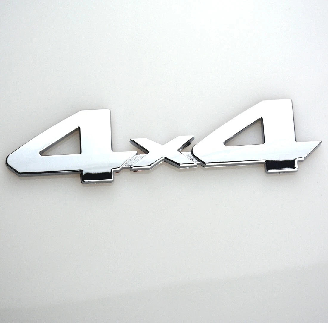 1PC Chrome Rear Tailgate 4X4 Emblems Badge Fit for Tacoma Tundra