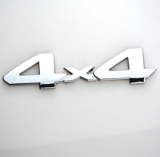 1PC Chrome Rear Tailgate 4X4 Emblems Badge Fit for Tacoma Tundra