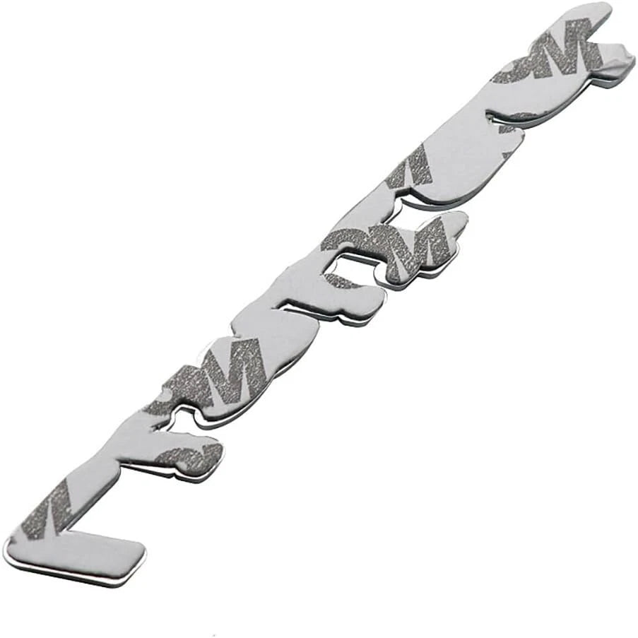 1x Limited Car Truck Side Rear Trunk Emblem Badge Decals Nameplate (Silver)