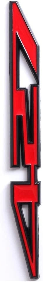 2X 427 Aluminum Emblem Badge Decal Red & Silver for Z06-C6 427 CI (Red)