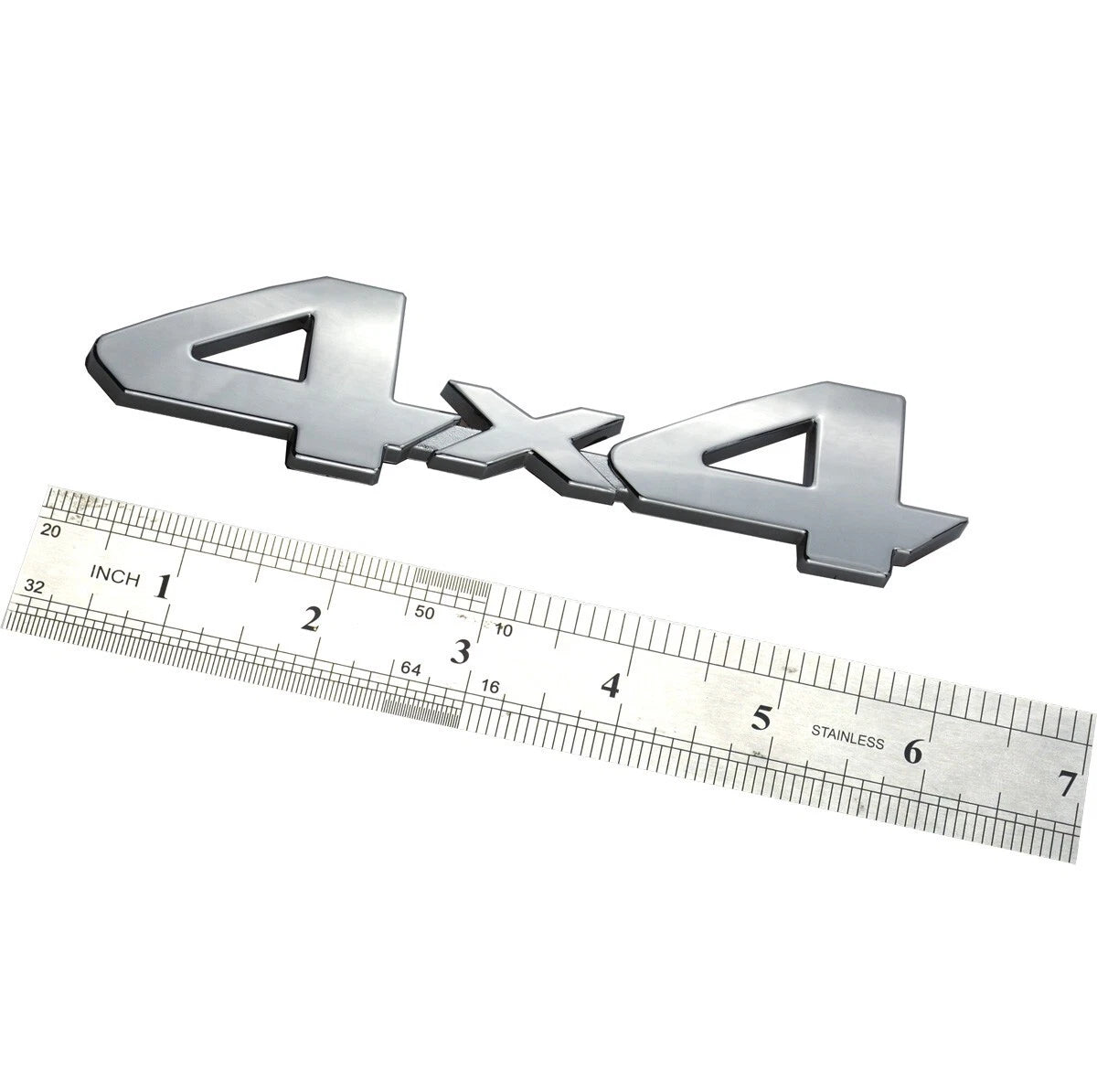 1PC Chrome Rear Tailgate 4X4 Emblems Badge Fit for Tacoma Tundra
