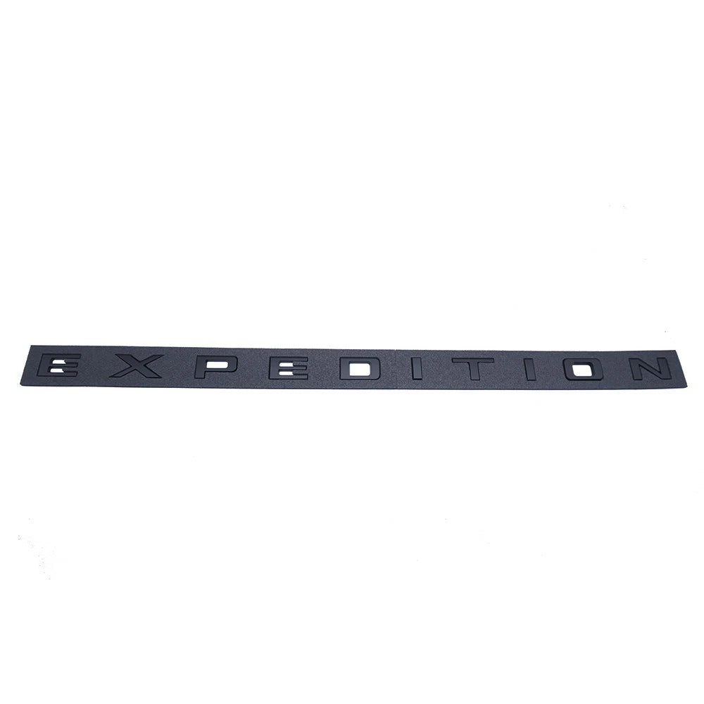 1Pc Matte Black Tailgate EXPEDITION Letters Emblem FIT 2022-2024 Expedition