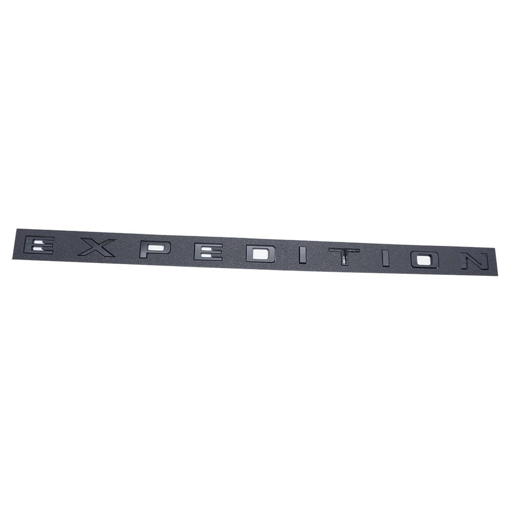 Gloss Black Front & Tailgate EXPEDITION Letters Emblem FIT 22-24 Expedition