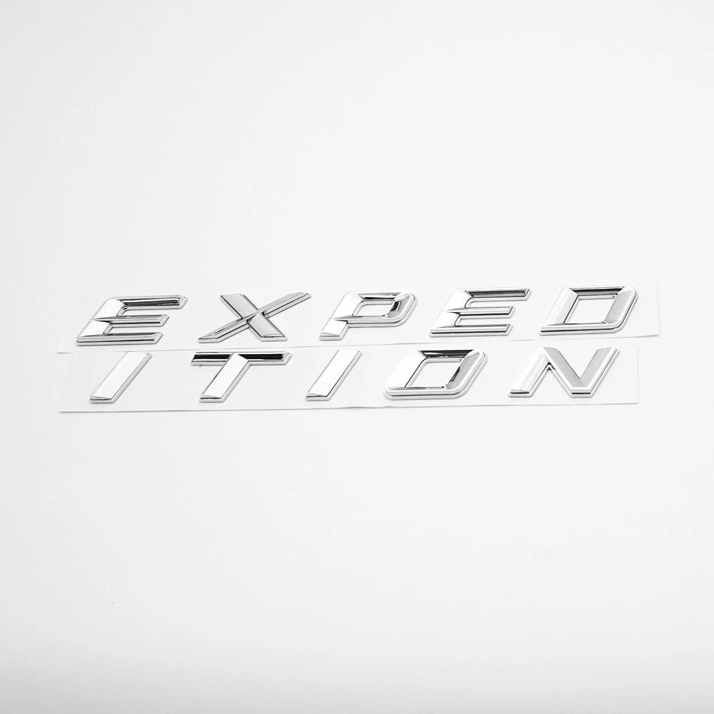 1Pc Chrome Front Hood EXPEDITION Letters Emblem FIT 2018-2022 Expedition