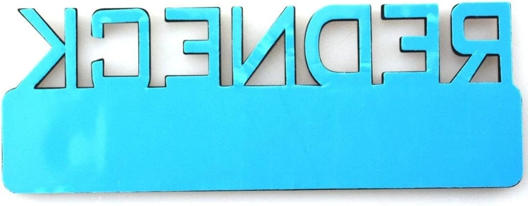 2pcs REDNECK EDITION CAR EMBLEM Chrome Badge 3D Sticker Decal (Silver/Red/black)
