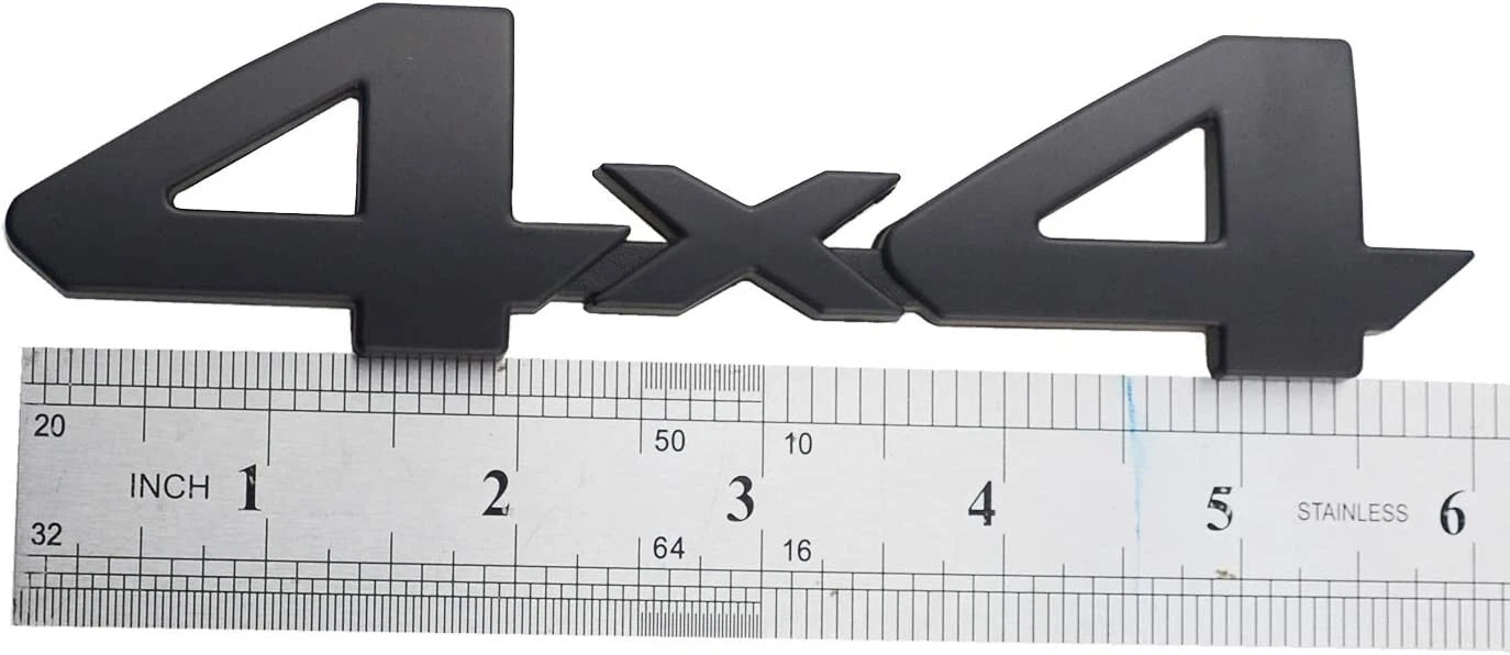 1PC Matte Black Rear Tailgate 4X4 Emblems Badge Fit for Tacoma Tundra
