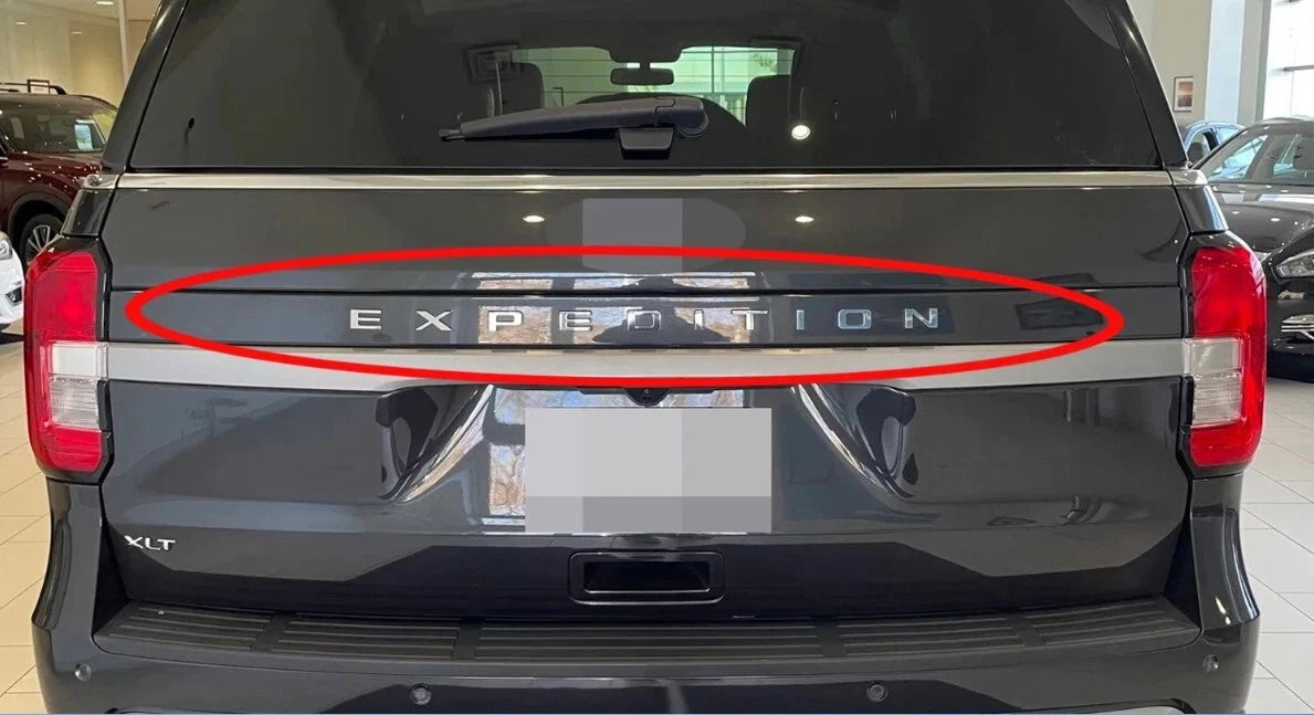 1Pc Chrome Tailgate EXPEDITION Letters Emblem FIT 2022-2024 Expedition