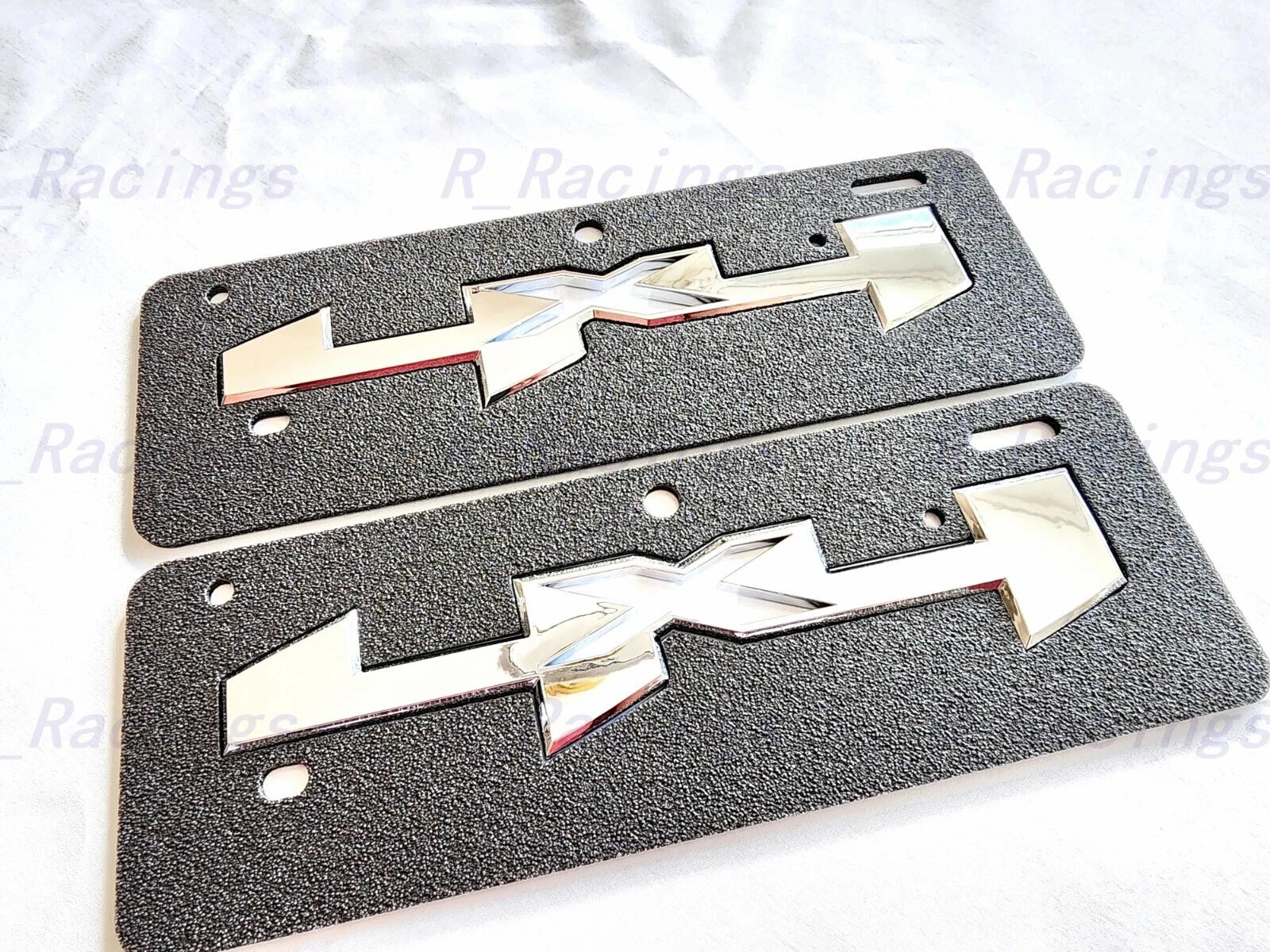 2PC 4X4 Emblems Fit for 2019-2024 Sierra 1500 2500HD 3500HD Chrome