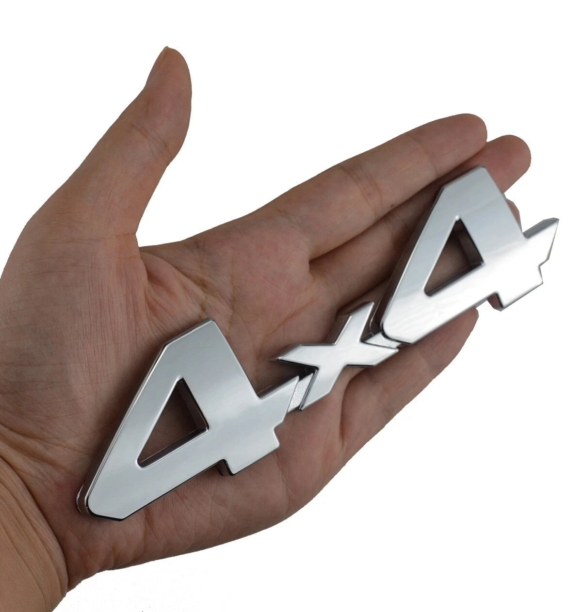 1PC Chrome Rear Tailgate 4X4 Emblems Badge Fit for Tacoma Tundra