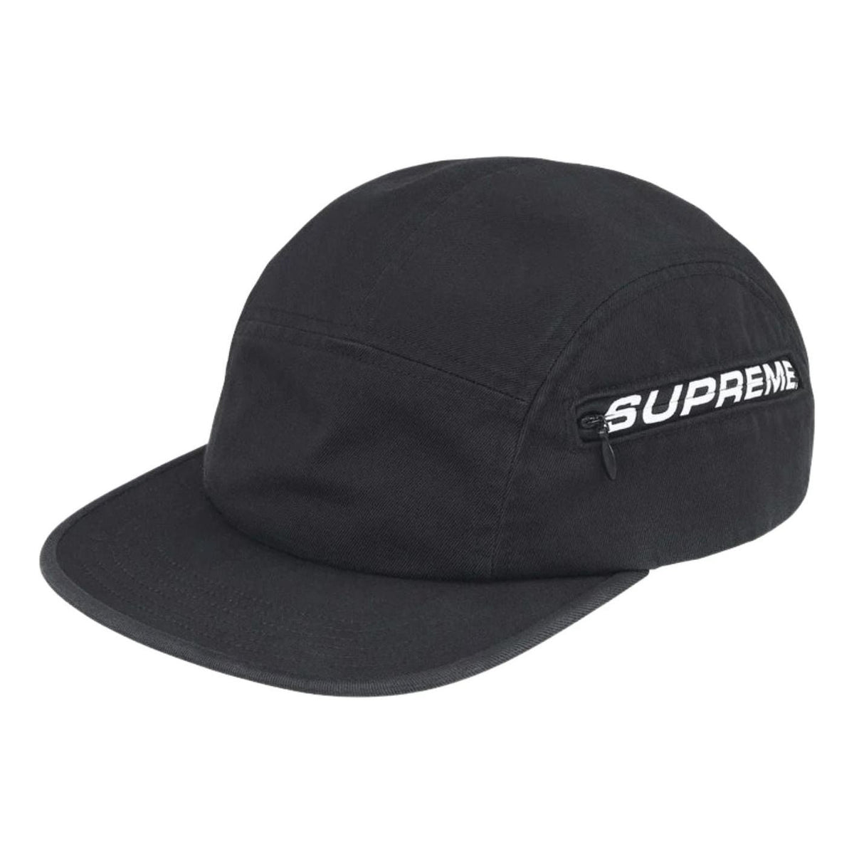 Supreme SS26 Side Zip Camp Cap 'Black' SUP-SS26-1031-BLK