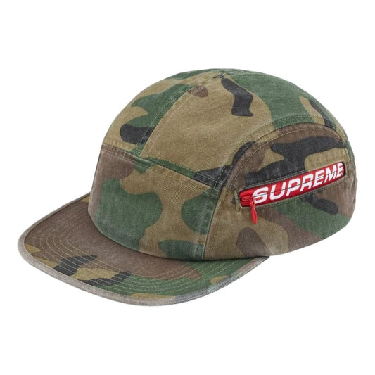Supreme SS26 Side Zip Camp Cap 'Woodland Camo' SUP-SS26-1031-CAM