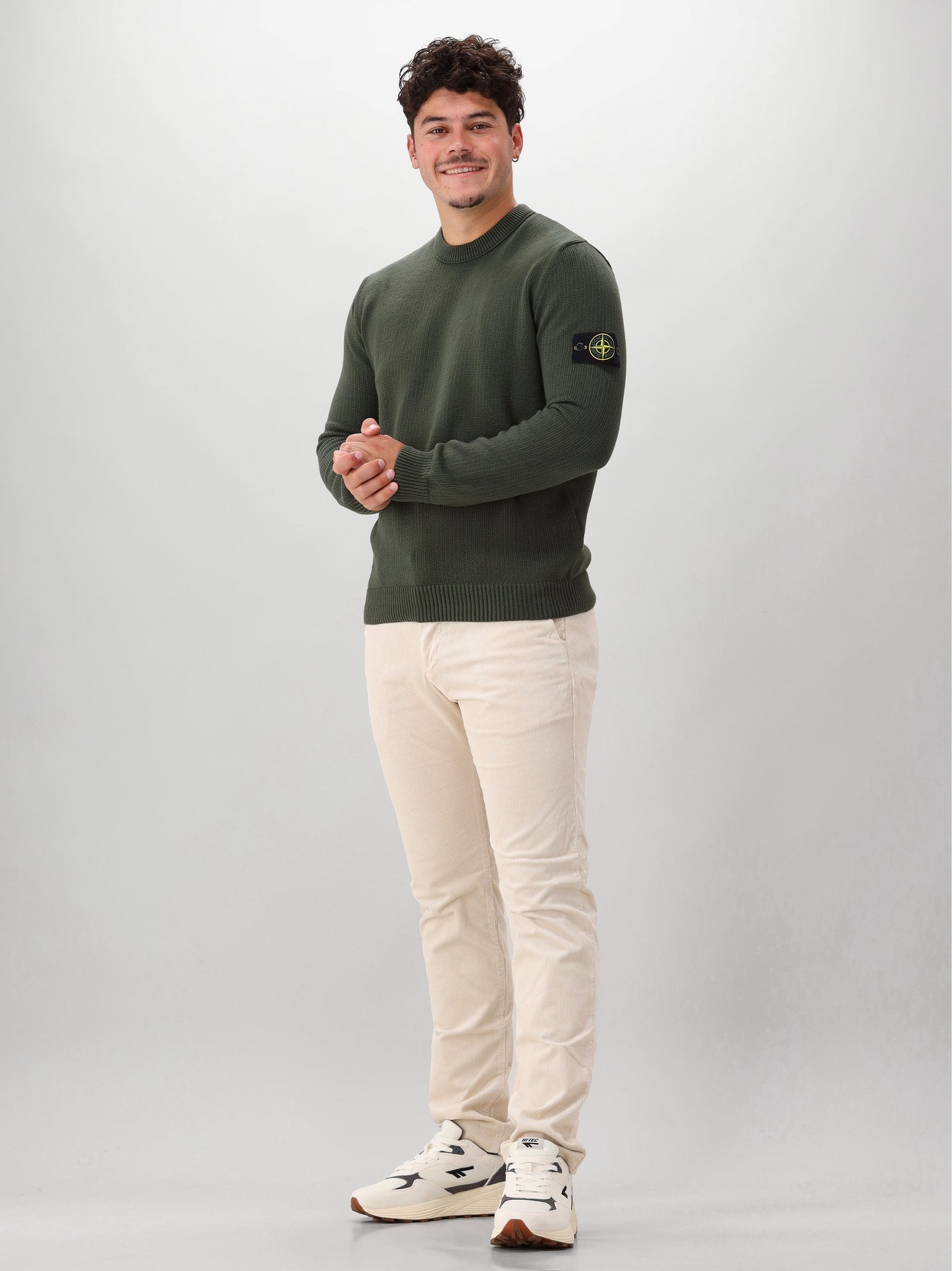 Stone Island Gebreide Trui Groen