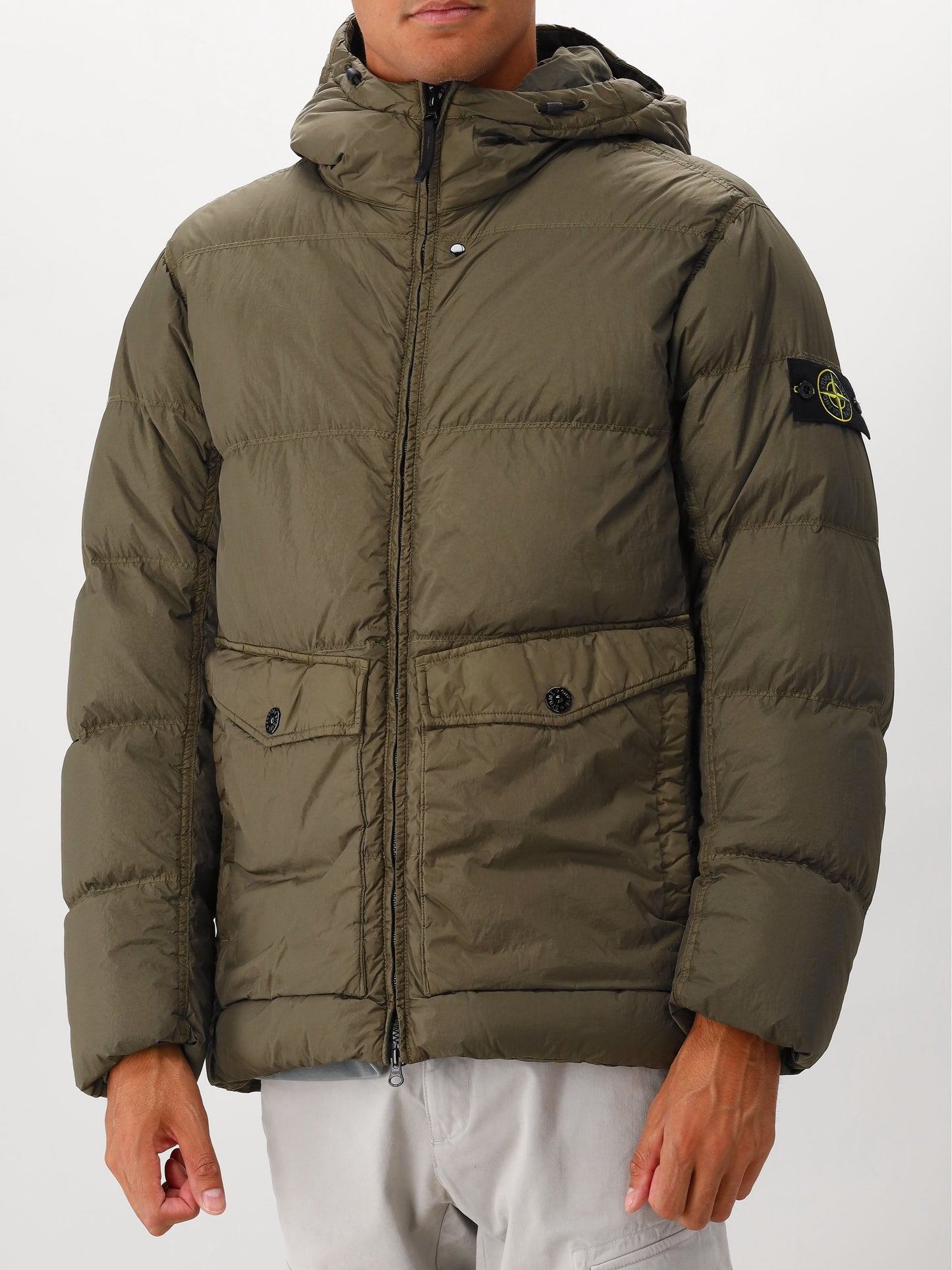Stone Island Jas Groen