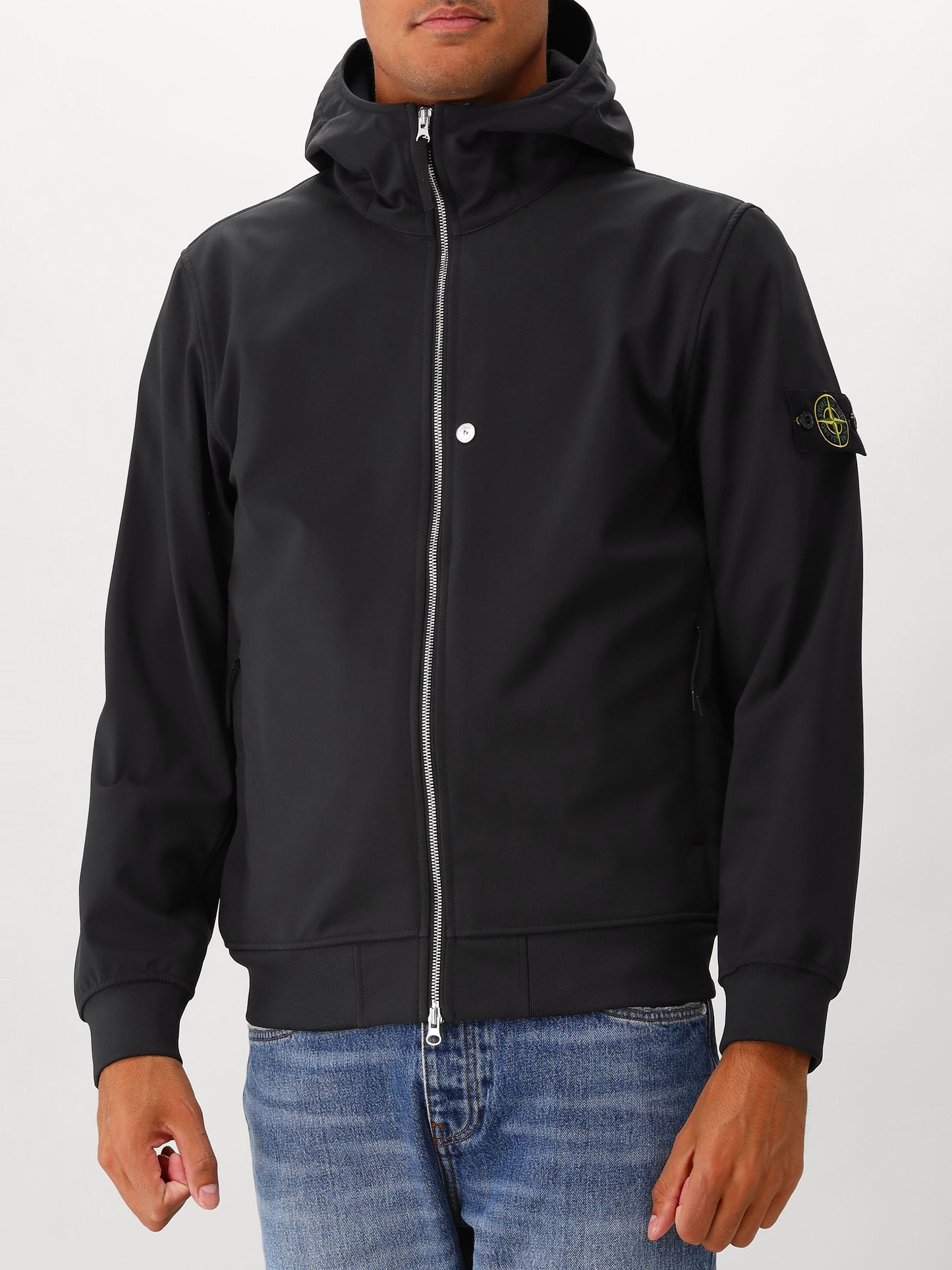 Stone Island Shoftshell Zwart