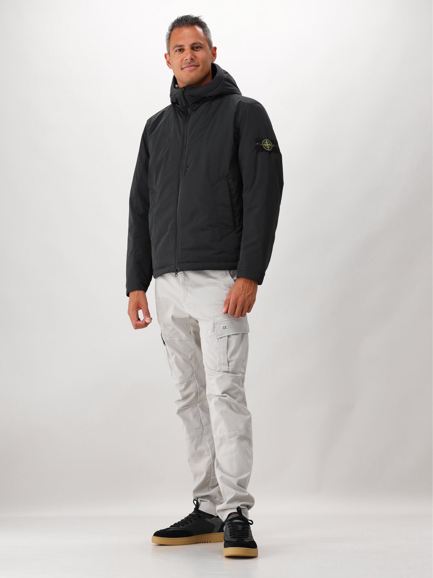 Stone Island Jas Zwart