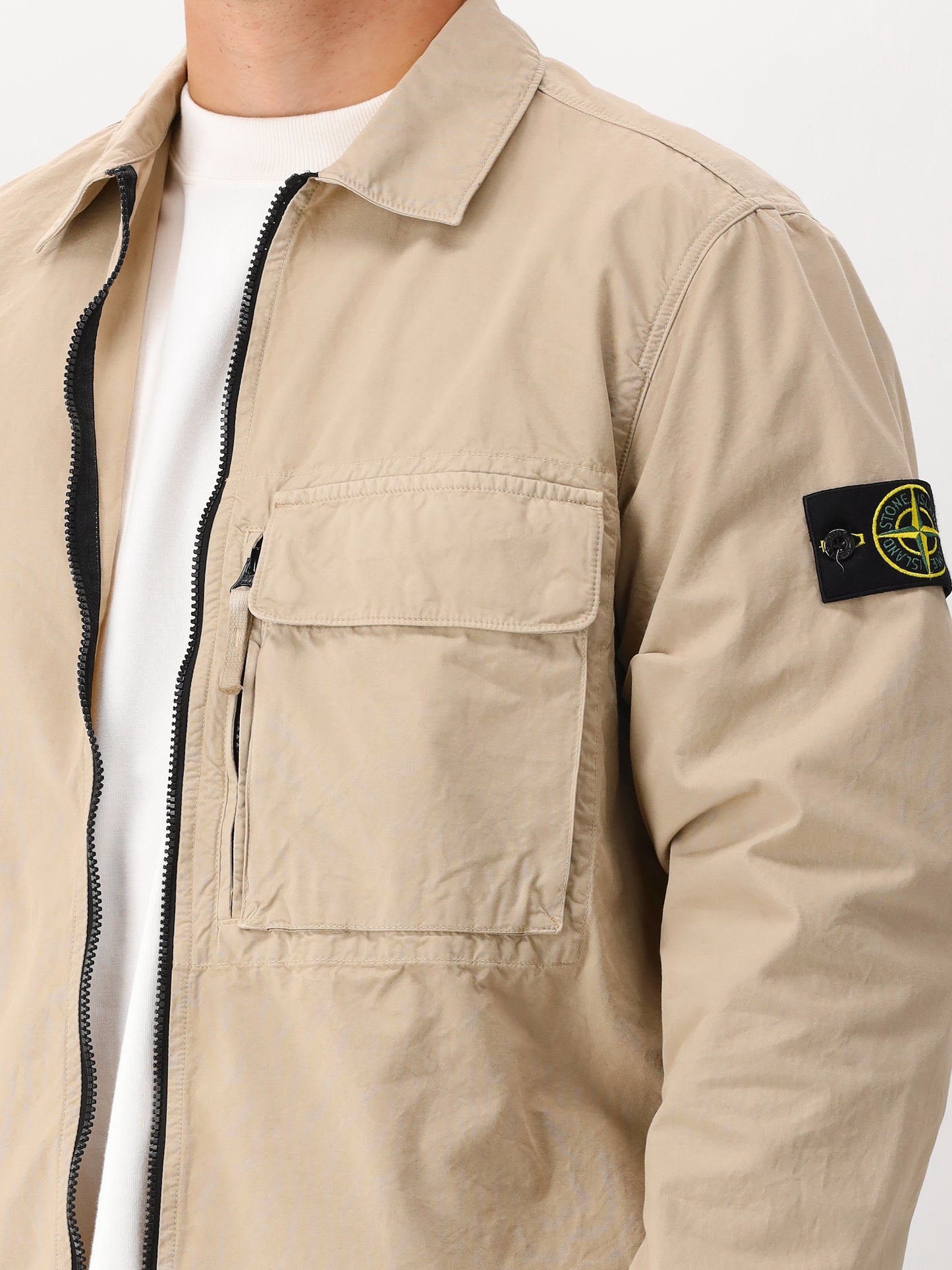Stone Island Overshirt Beige