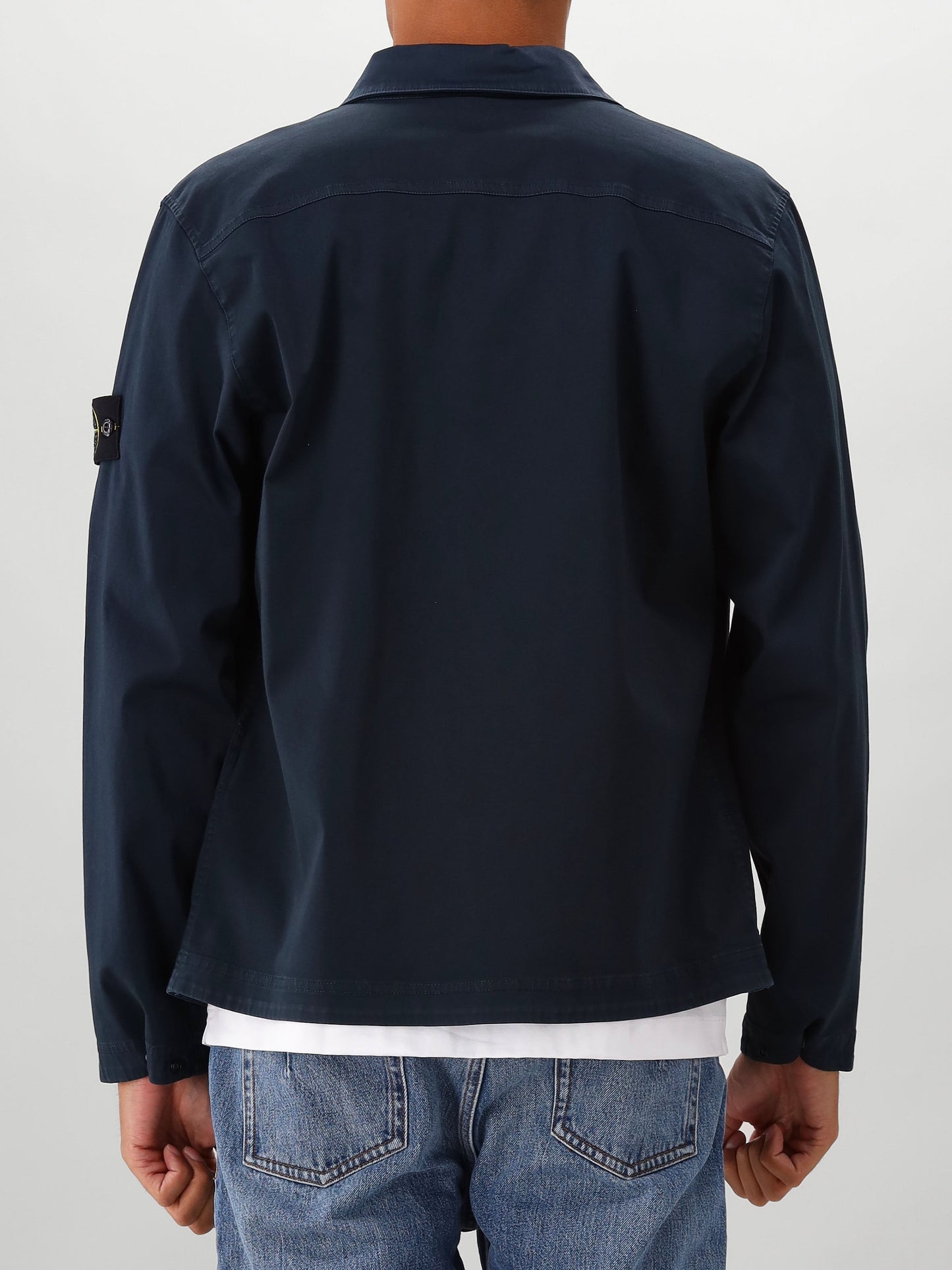 Stone Island Overshirt Blauw