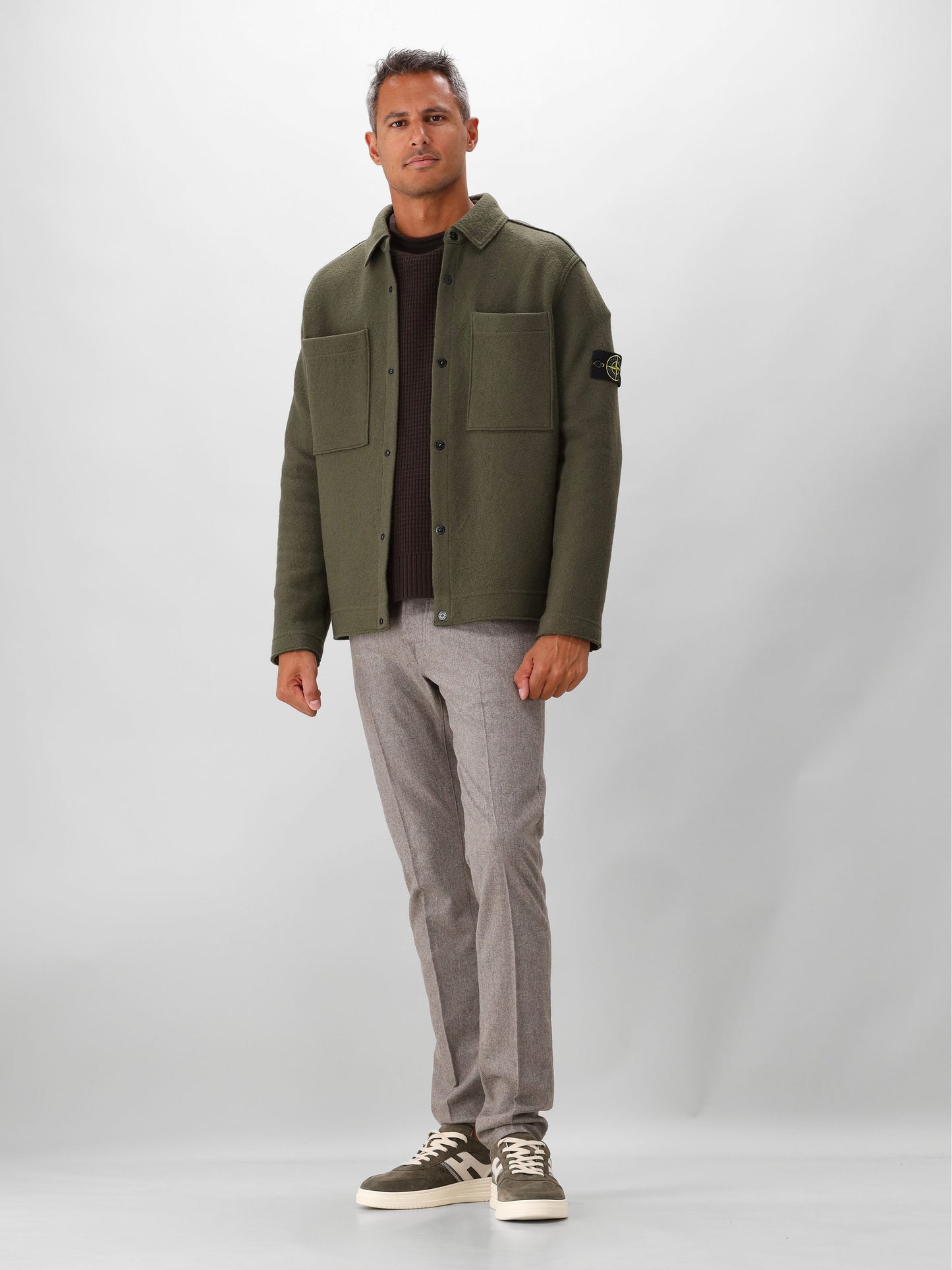 Stone Island Overshirt Groen