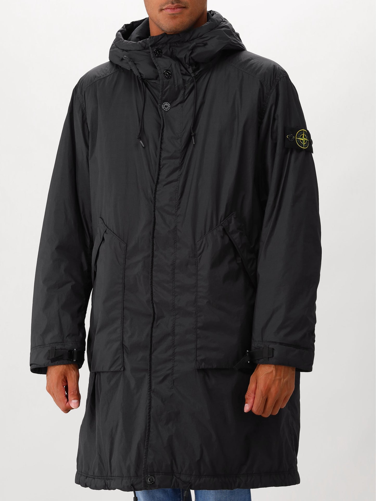 Stone Island Parka Zwart
