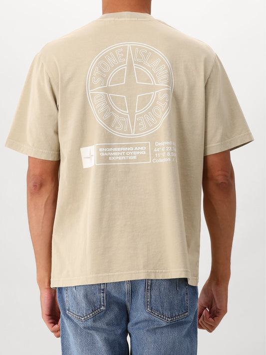 Stone Island T-shirt Beige Expertise