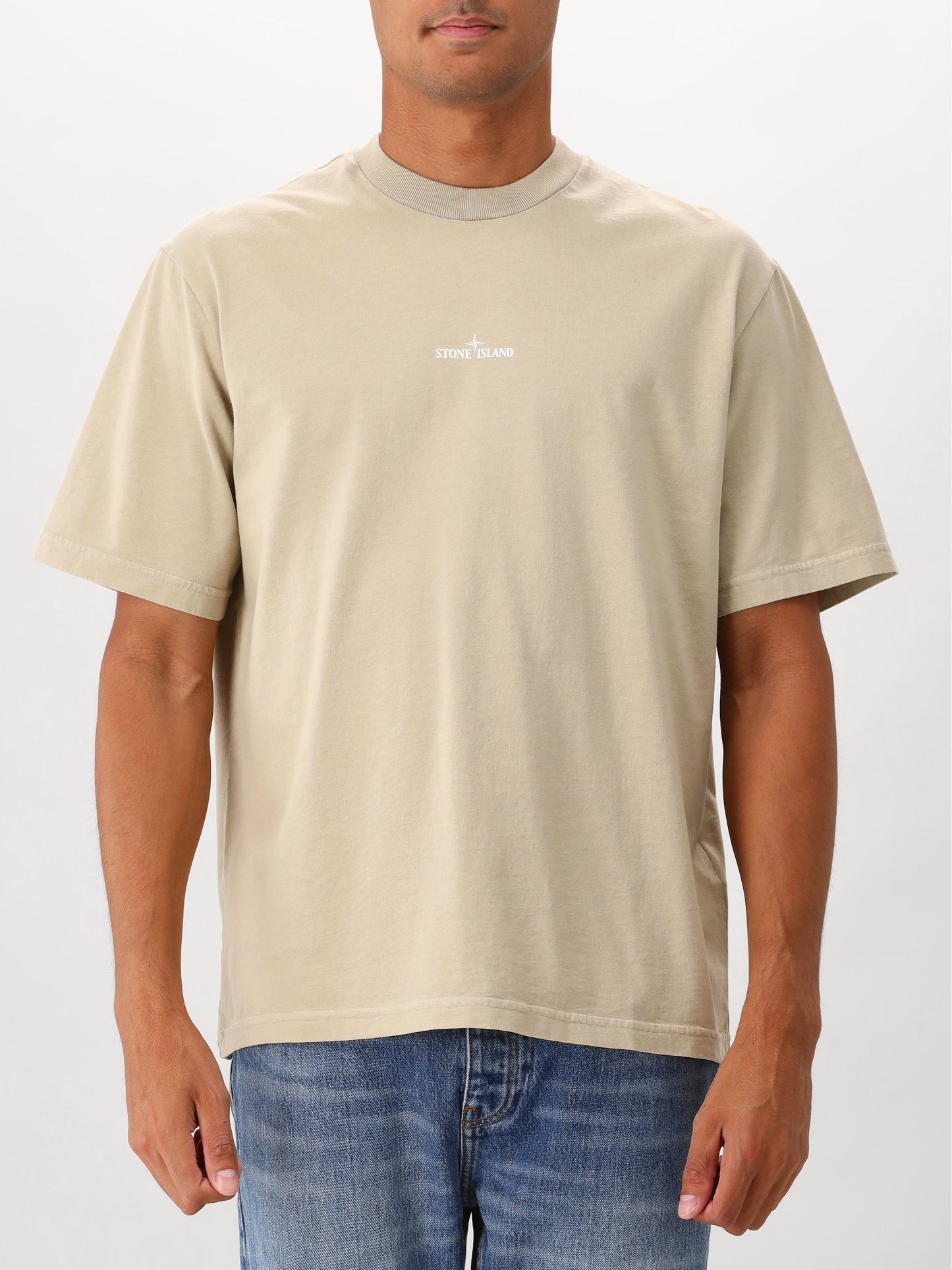 Stone Island T-shirt Beige Expertise