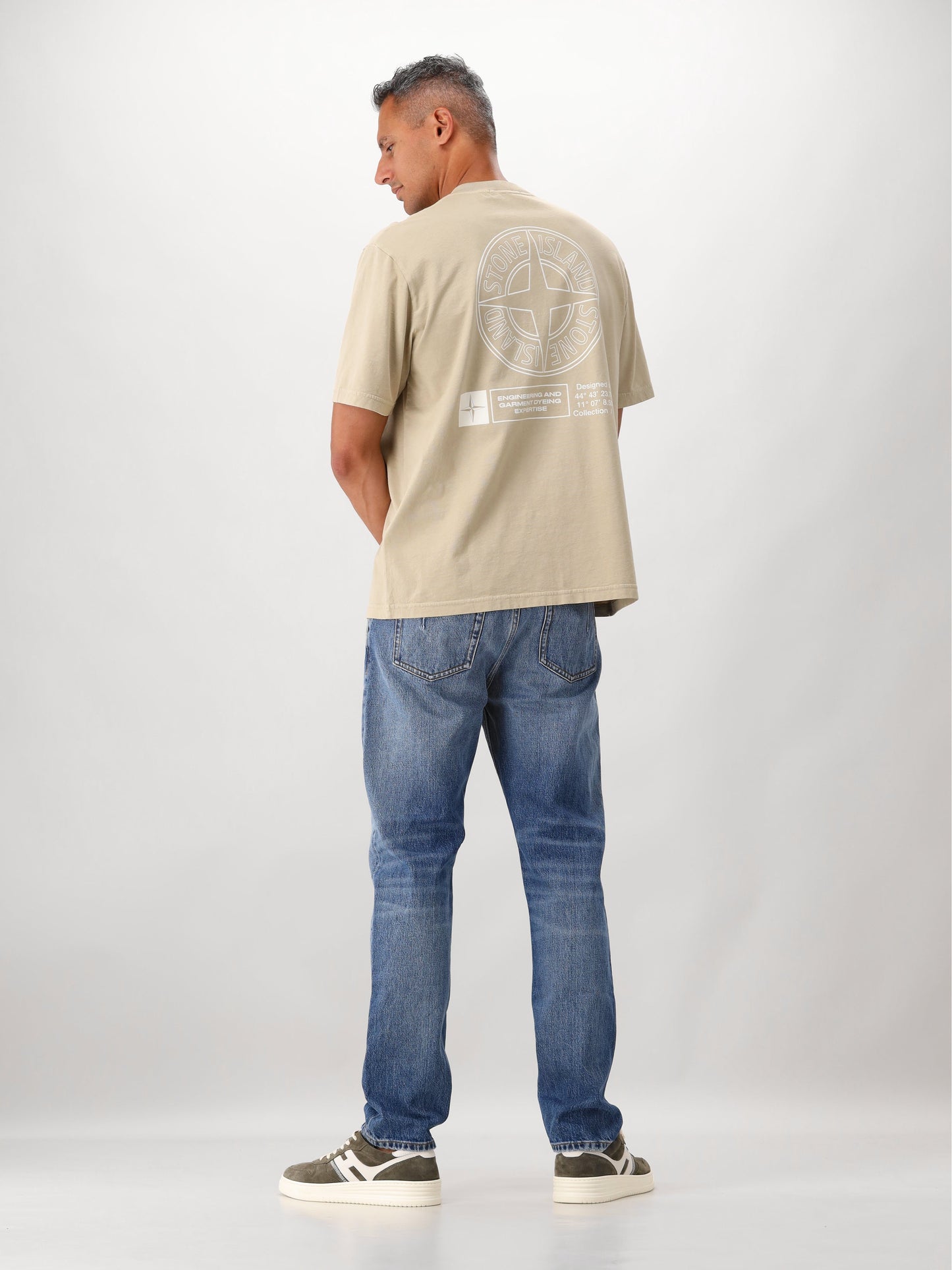 Stone Island T-shirt Beige Expertise