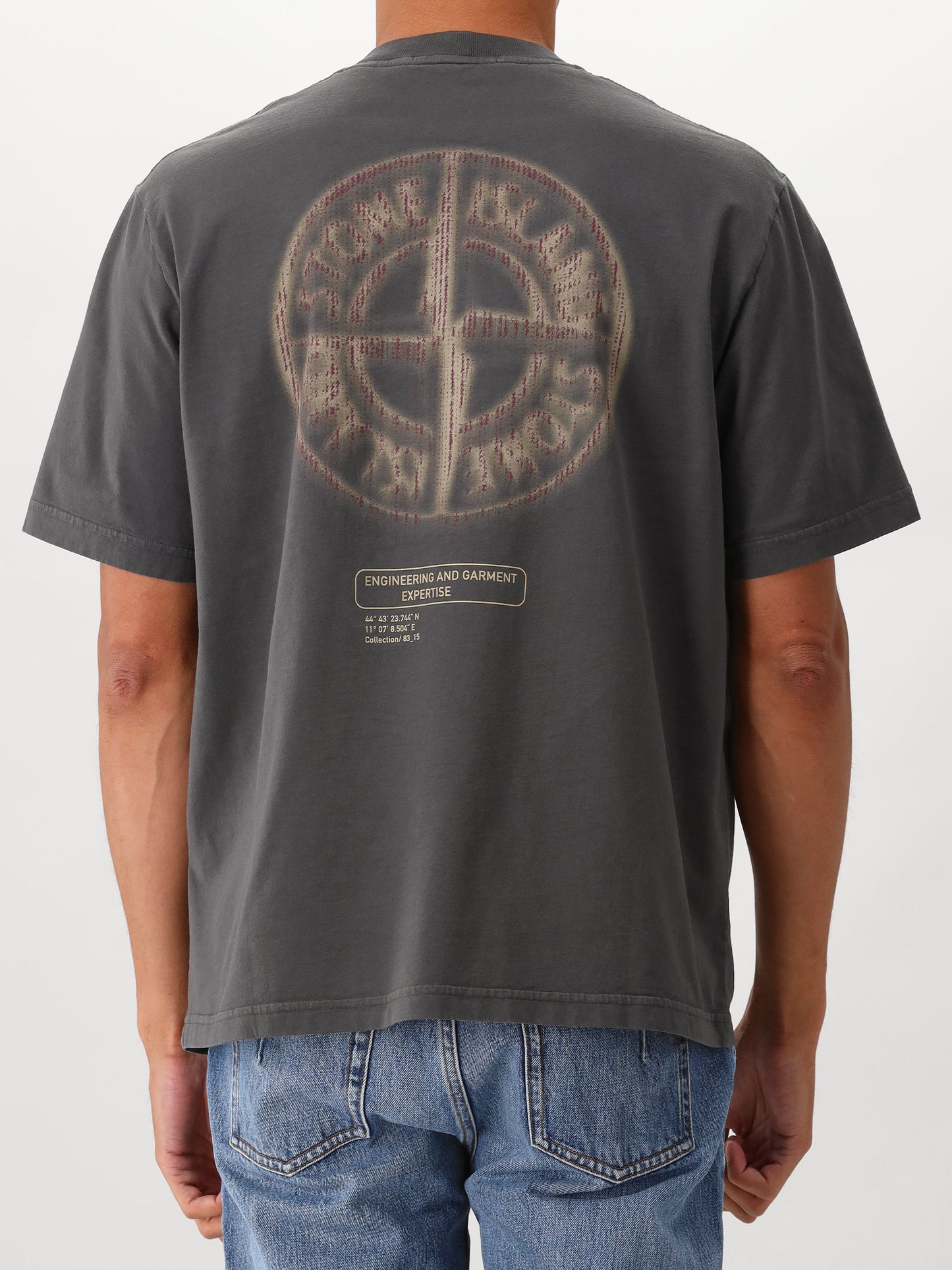 Stone Island T-shirt Donkergrijs