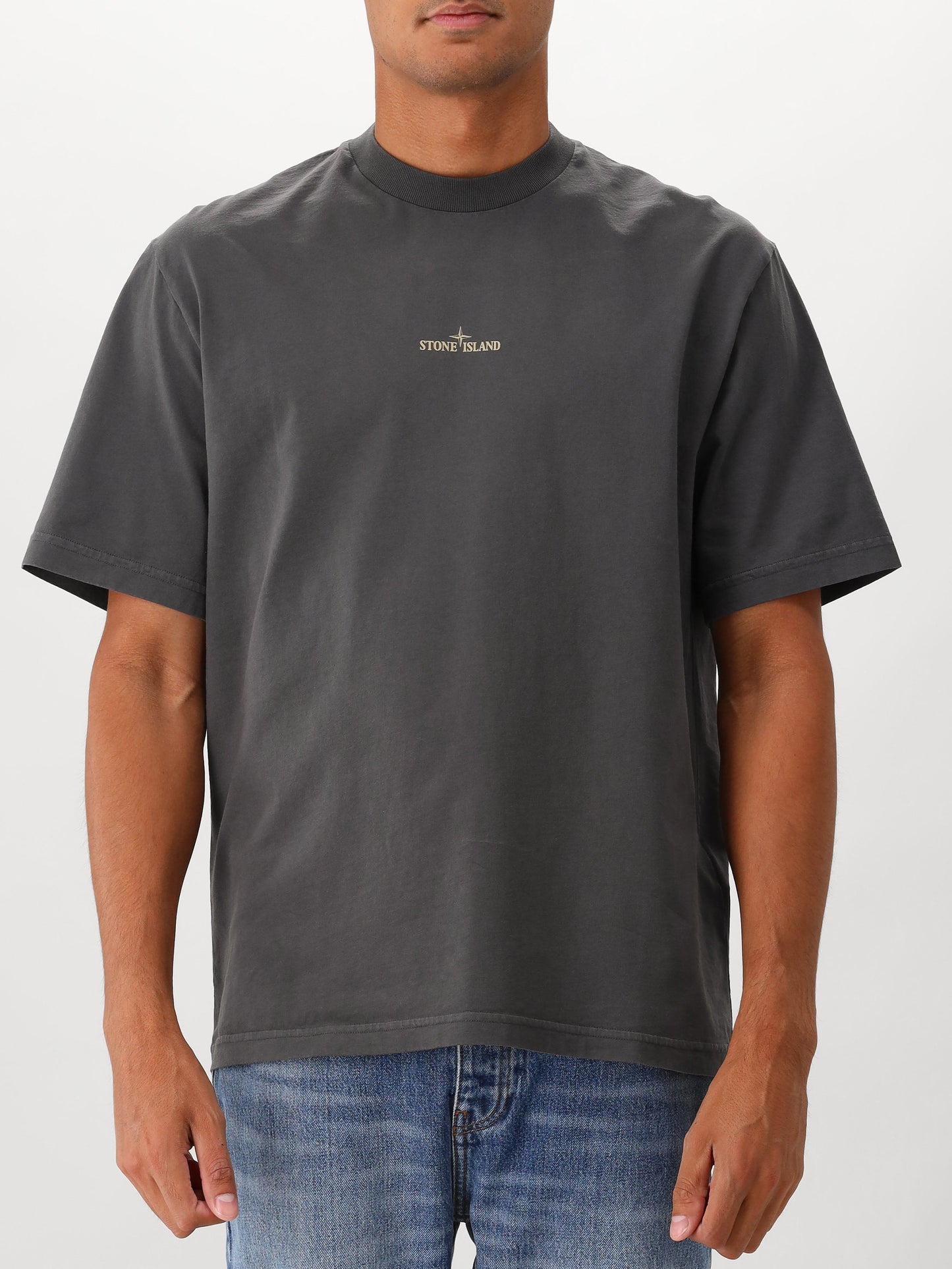 Stone Island T-shirt Donkergrijs