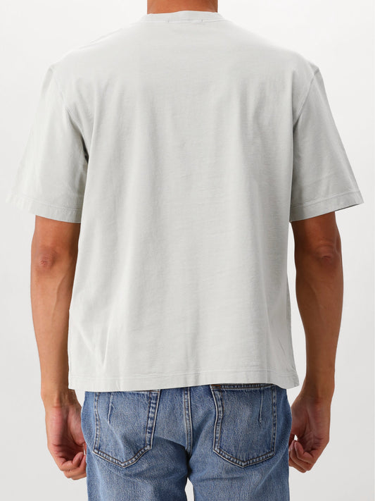Stone Island T-shirt Grijs Patch Logo
