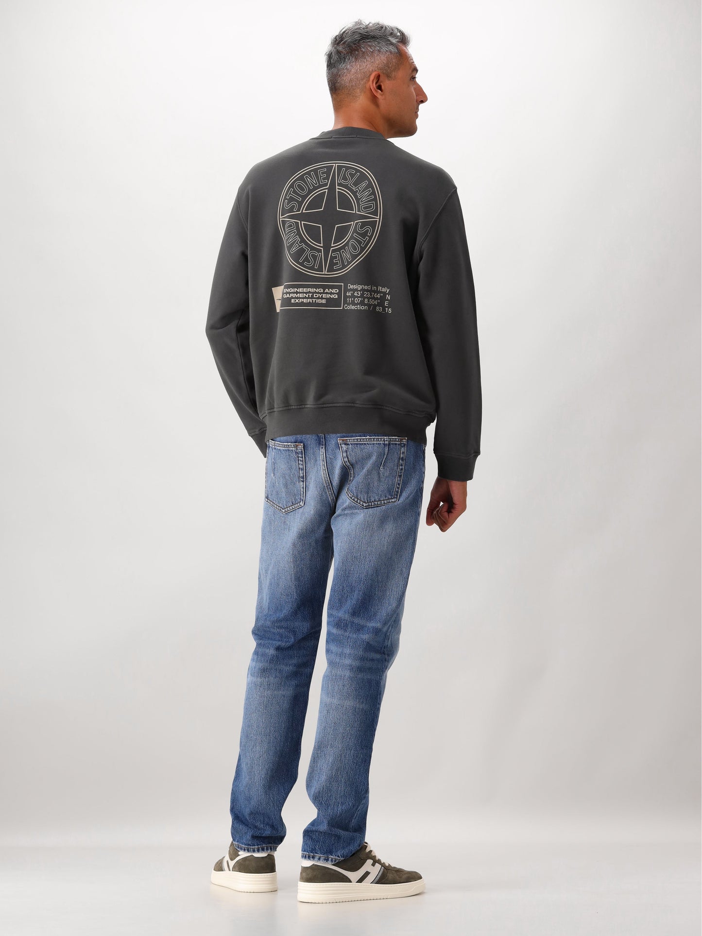 Stone Island Sweater Donkergrijs